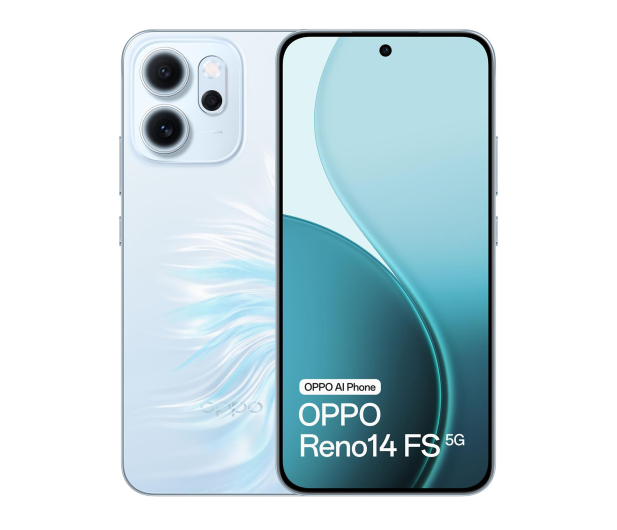 OPPO Reno14 FS 5G 12/512GB Opal Blue - 1357113 - zdjęcie